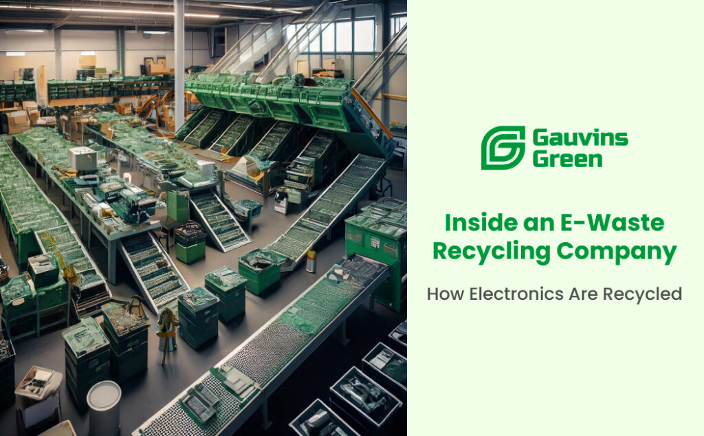 E-Waste Recycling Company: How Electronics Are Recycled with Gauvins Green